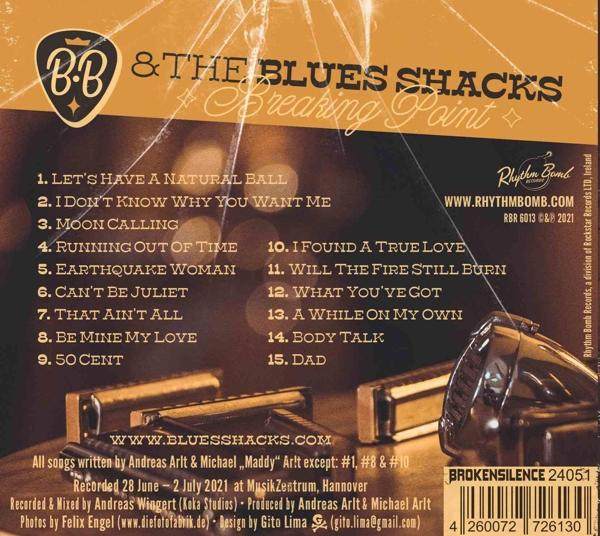 B.B.+BLUES SHACKS - Breaking Point  - (CD)