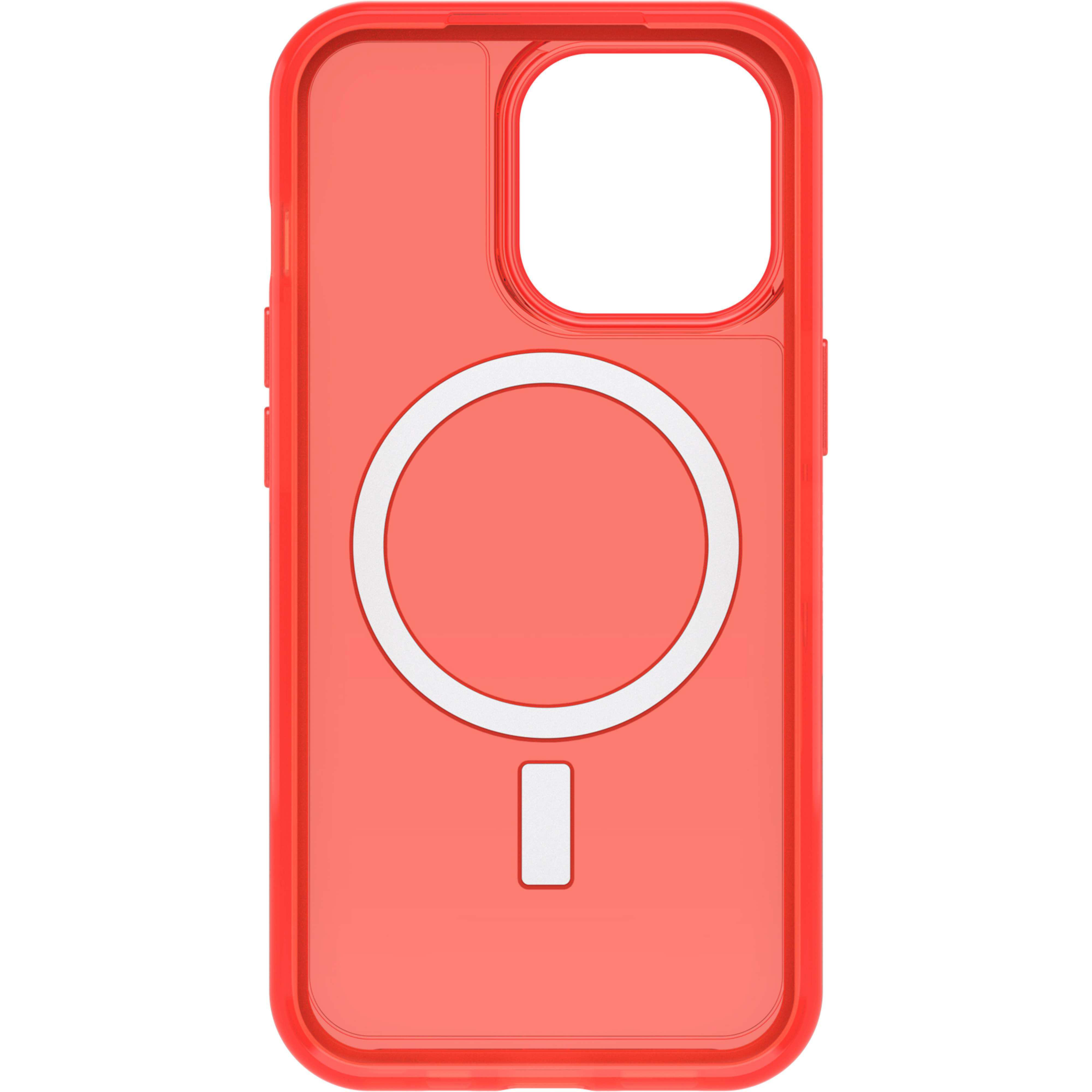 OTTERBOX Symmetry, Backcover, Apple, iPhone 13 Pro, Transparent / Rot