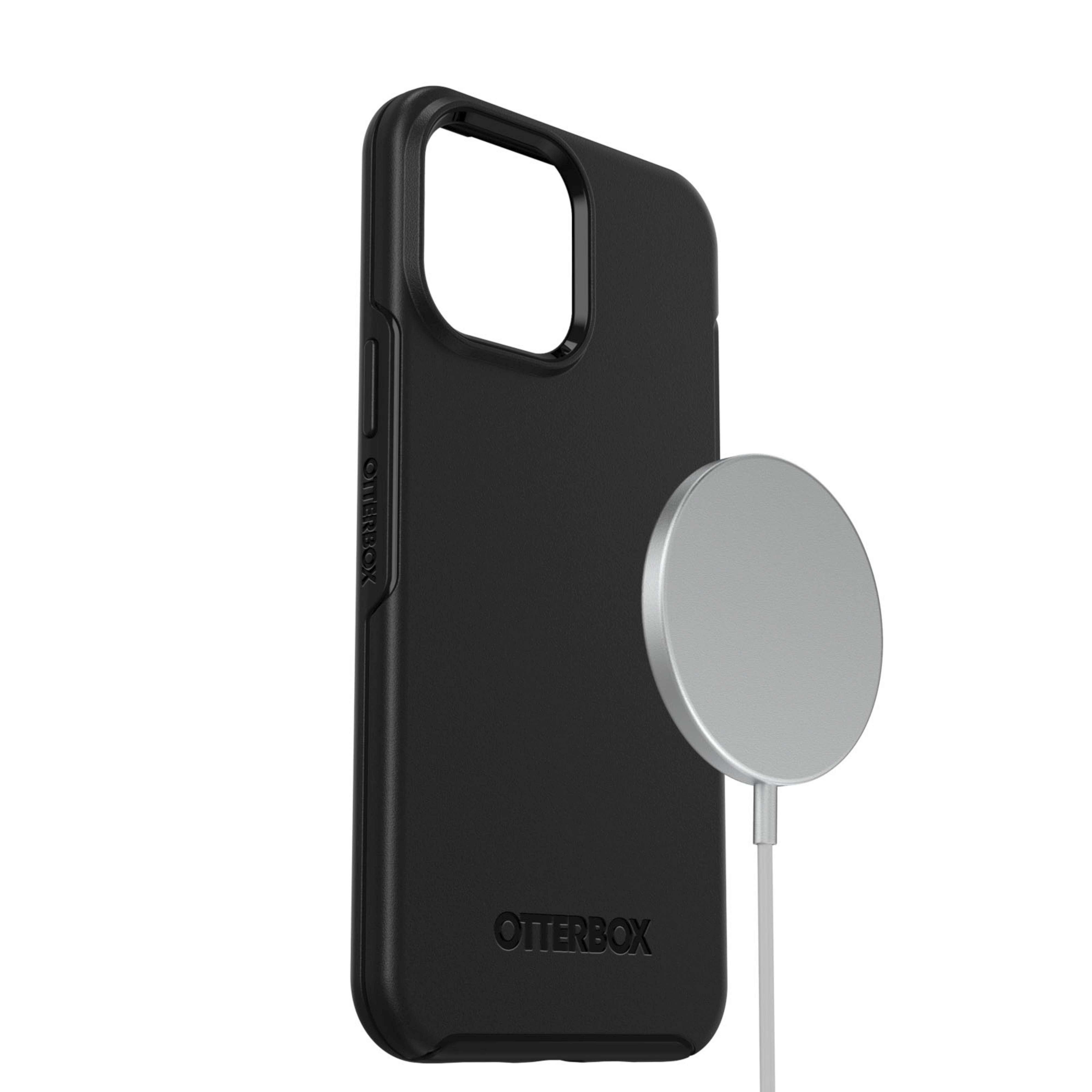 OTTERBOX Symmetry, Backcover, Apple, iPhone Pro 13 Max, Schwarz