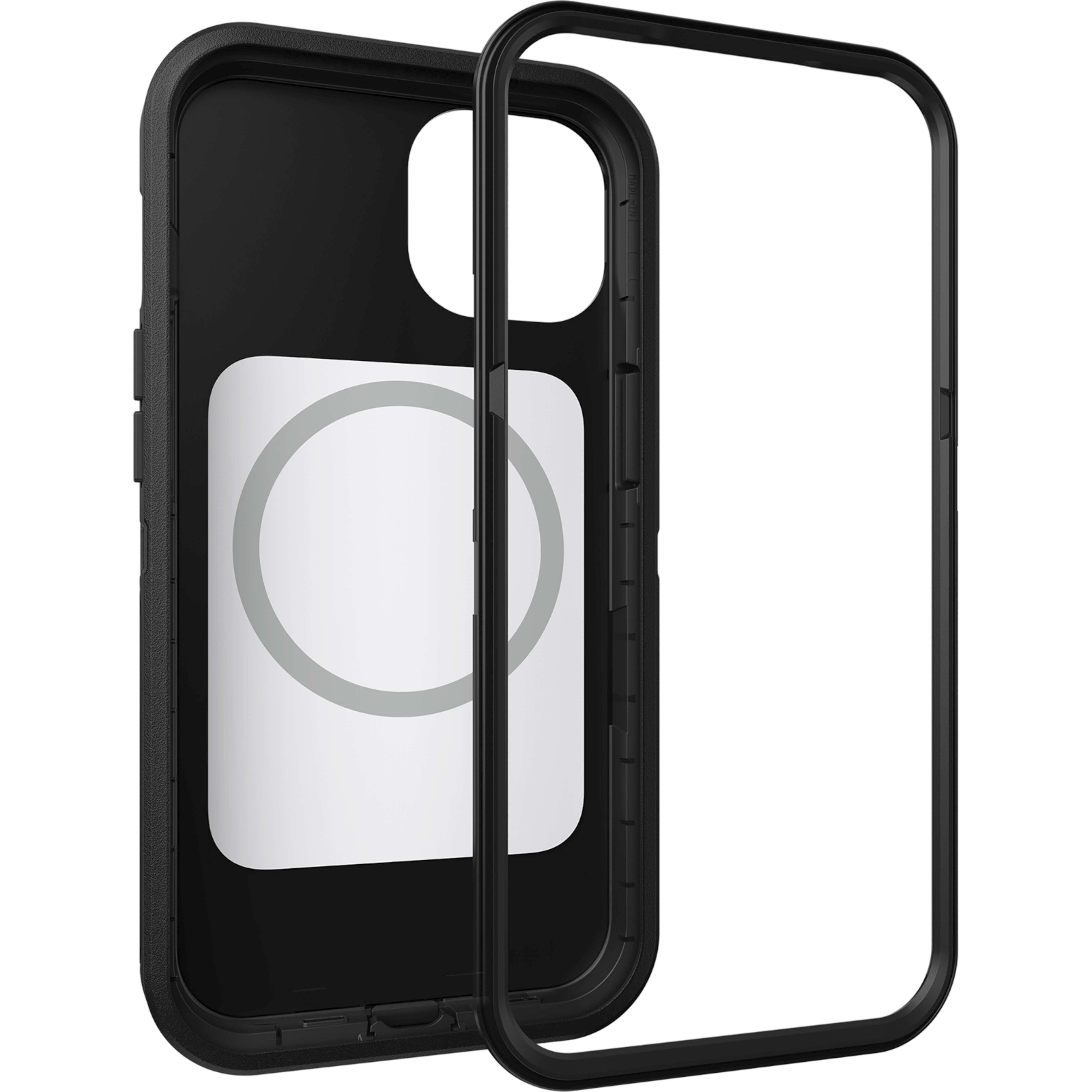 OTTERBOX Defender, Backcover, Apple, iPhone 13, Schwarz
