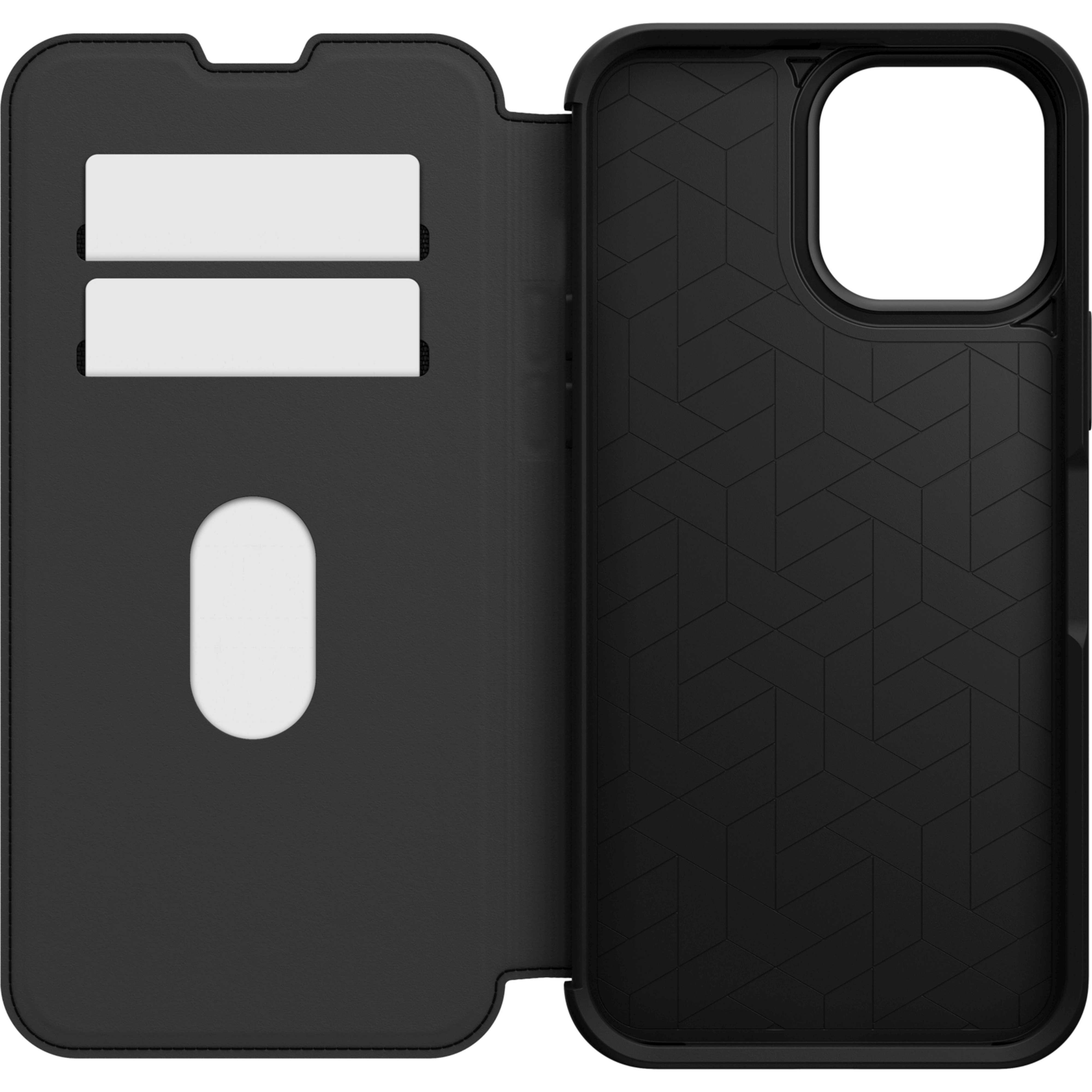 OTTERBOX Strada Folio, Bookcover, Apple, iPhone 13 Pro Max, Schwarz