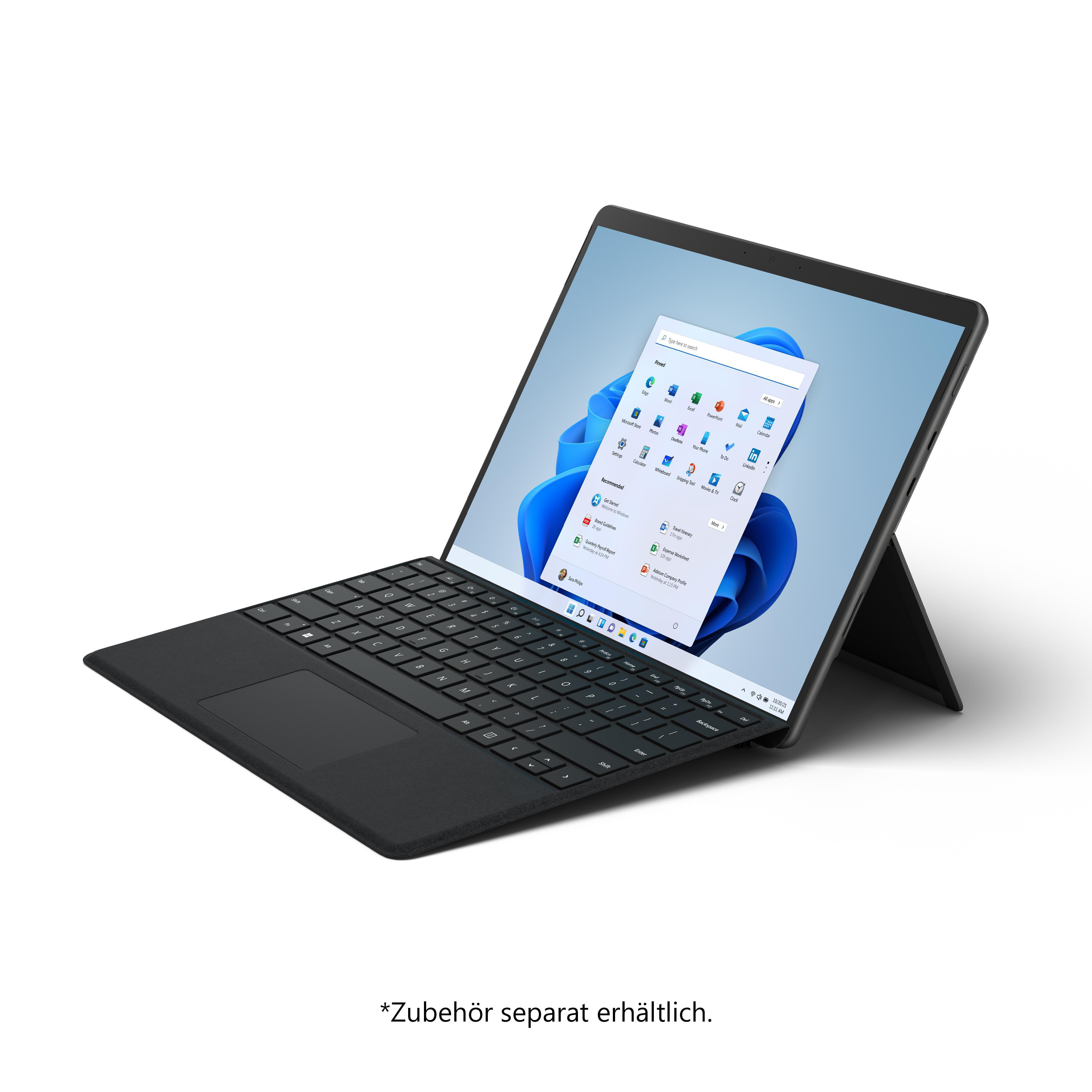 MICROSOFT Surface Pro 8 - 13 Zoll - Intel® Core™ i5 i5-1135G7 - 8 GB - 512 GB - Intel® Iris® Xᵉ - Windows 11 Home