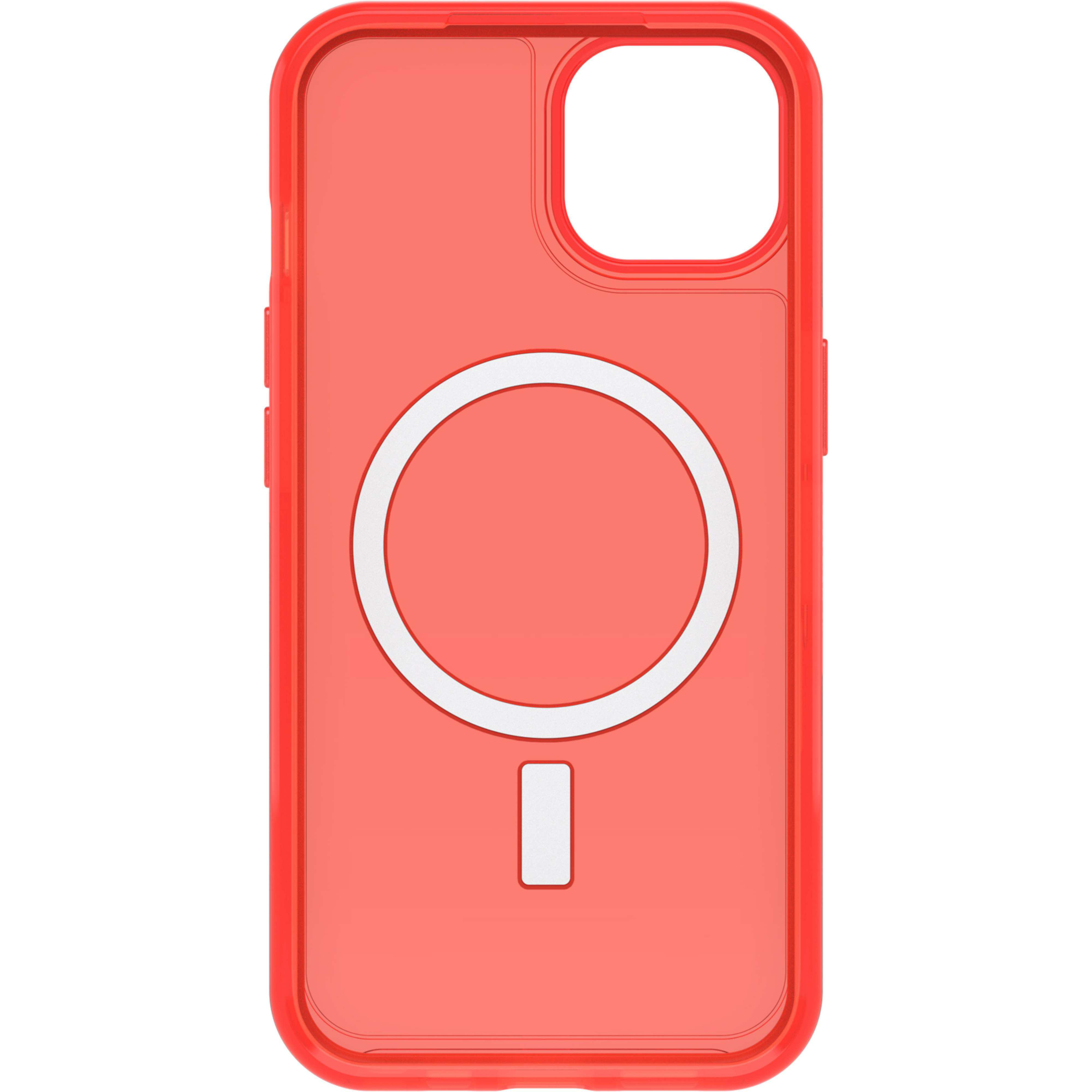 OTTERBOX Symmetry, Backcover, Apple, iPhone 13, Transparent / Rot