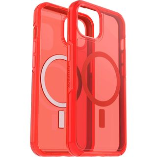 OTTERBOX Symmetry, Backcover, Apple, iPhone 13, Transparent / Rot