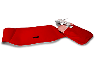 UNOLD Elektrische Akku-Wärmeflasche Rot