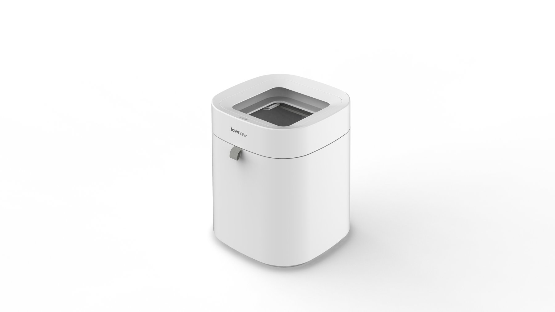 TOWNEW T Air Lite Tam Otomatik Akıllı Çöp Kovası Beyaz