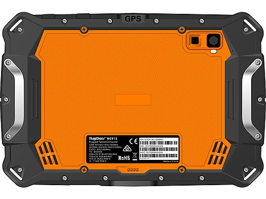 RUGGEAR RG930i - Tablet (8 ", 32 GB, Grigio/arancione)