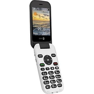 DORO 6620 - Cellulare richiudibile (Nero/Bianco)