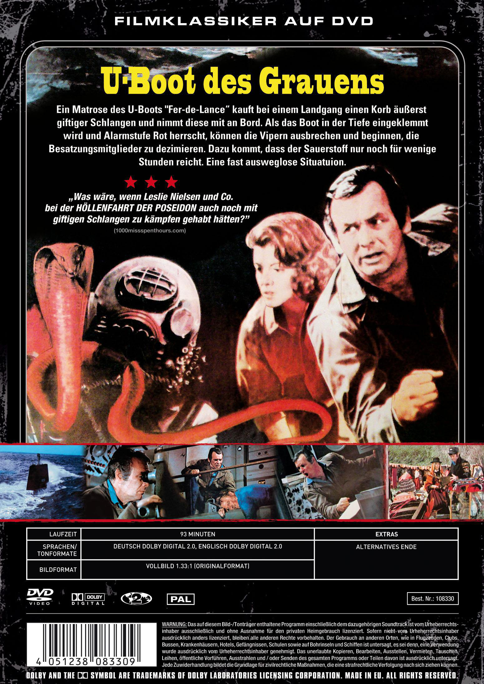 U-Boot des Grauens DVD