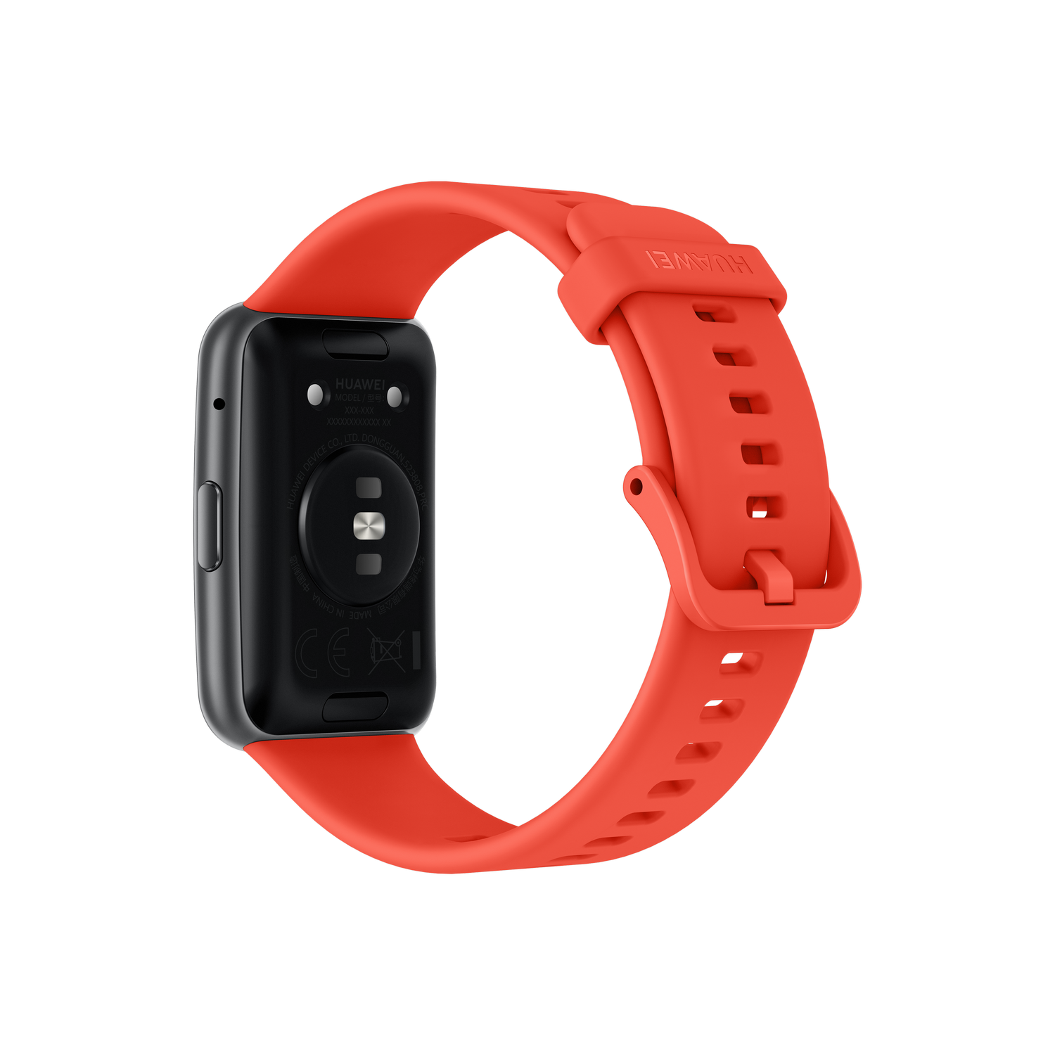 Smartwatch - Huawei Watch Fit New, 21 cm, AMOLED 1.64", GPS, 5ATM, Medición oxígeno en sangre, Rojo