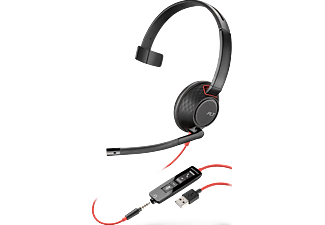 POLY Blackwire C5210 Monaural - USB-Headset (Schwarz)