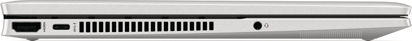 HP Pavilion x360 14-dy0744nz - Convertible 2 in 1 Laptop (14 ", 256 GB SSD, Natural Silver)