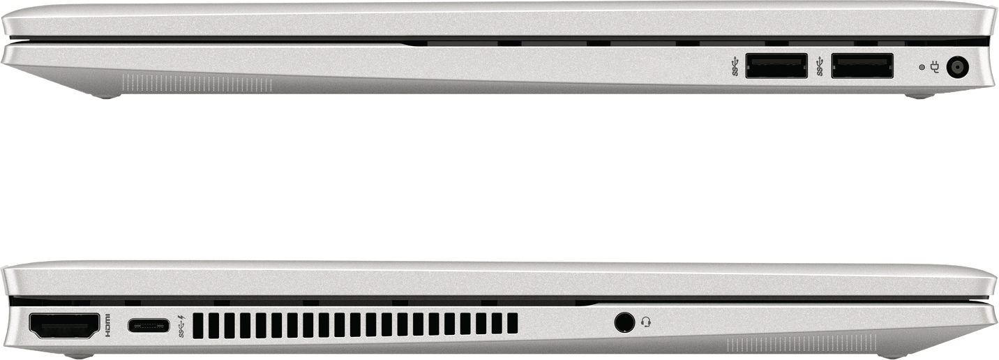 HP Pavilion x360 14-dy0744nz - Convertible 2 in 1 Laptop (14 ", 256 GB SSD, Natural Silver)