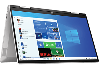 HP Pavilion x360 14-dy0944nz - Convertible 2 in 1 Laptop (14 ", 512 GB SSD, Natural Silver)