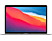 APPLE MacBook Air 2020 13" Retina ezüst Apple M1 (8C/7C)/8GB/256 GB SSD (mgn93mg/a)