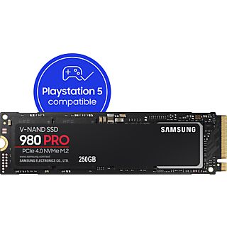 SAMSUNG Interne SSD-schijf 250 GB 980 PRO PCle 4.0 NVMe M.2 (MZ-V8P250BW)
