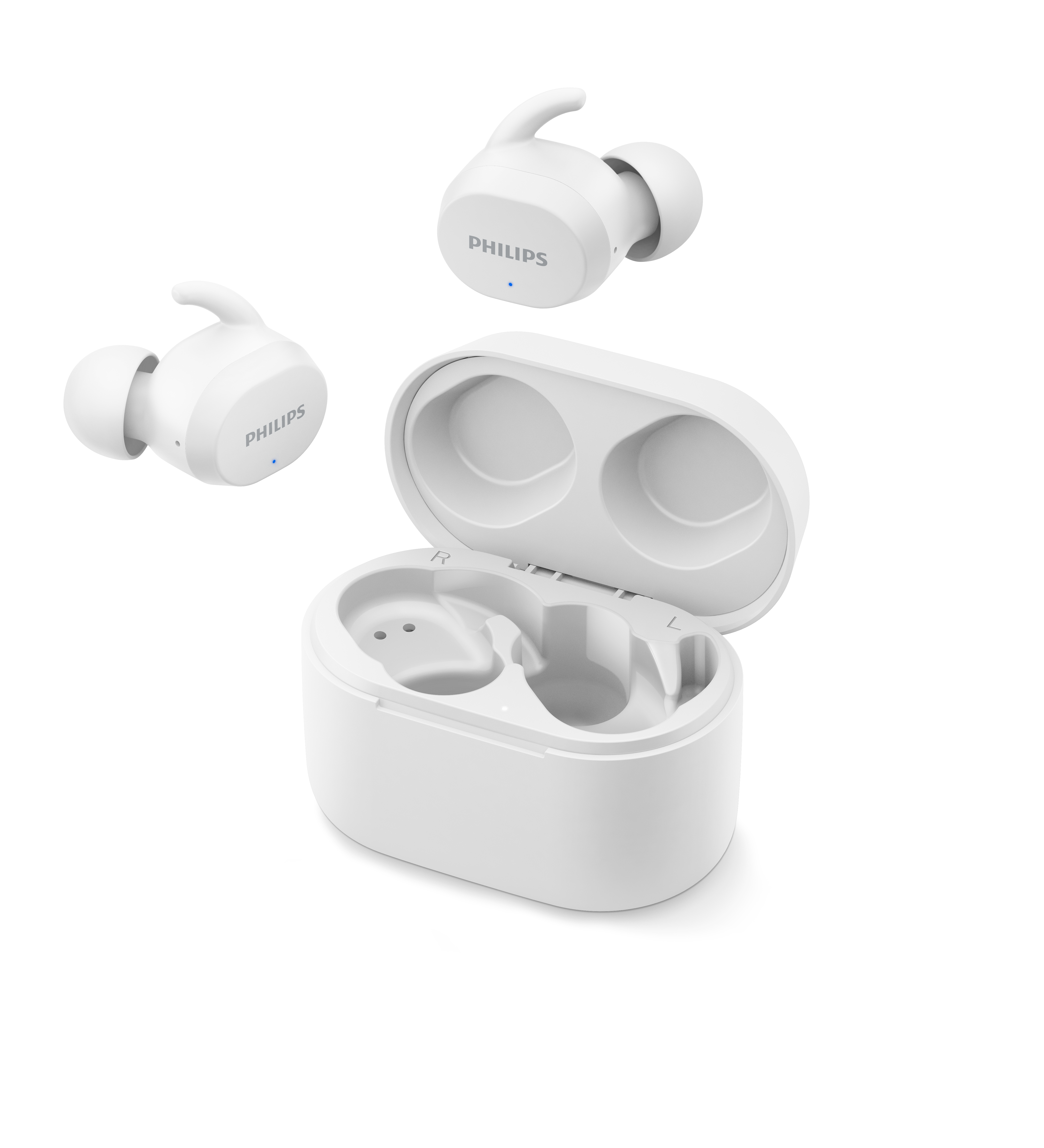 PHILIPS TAT3216WT/00, In-ear Kopfhörer Bluetooth Weiß