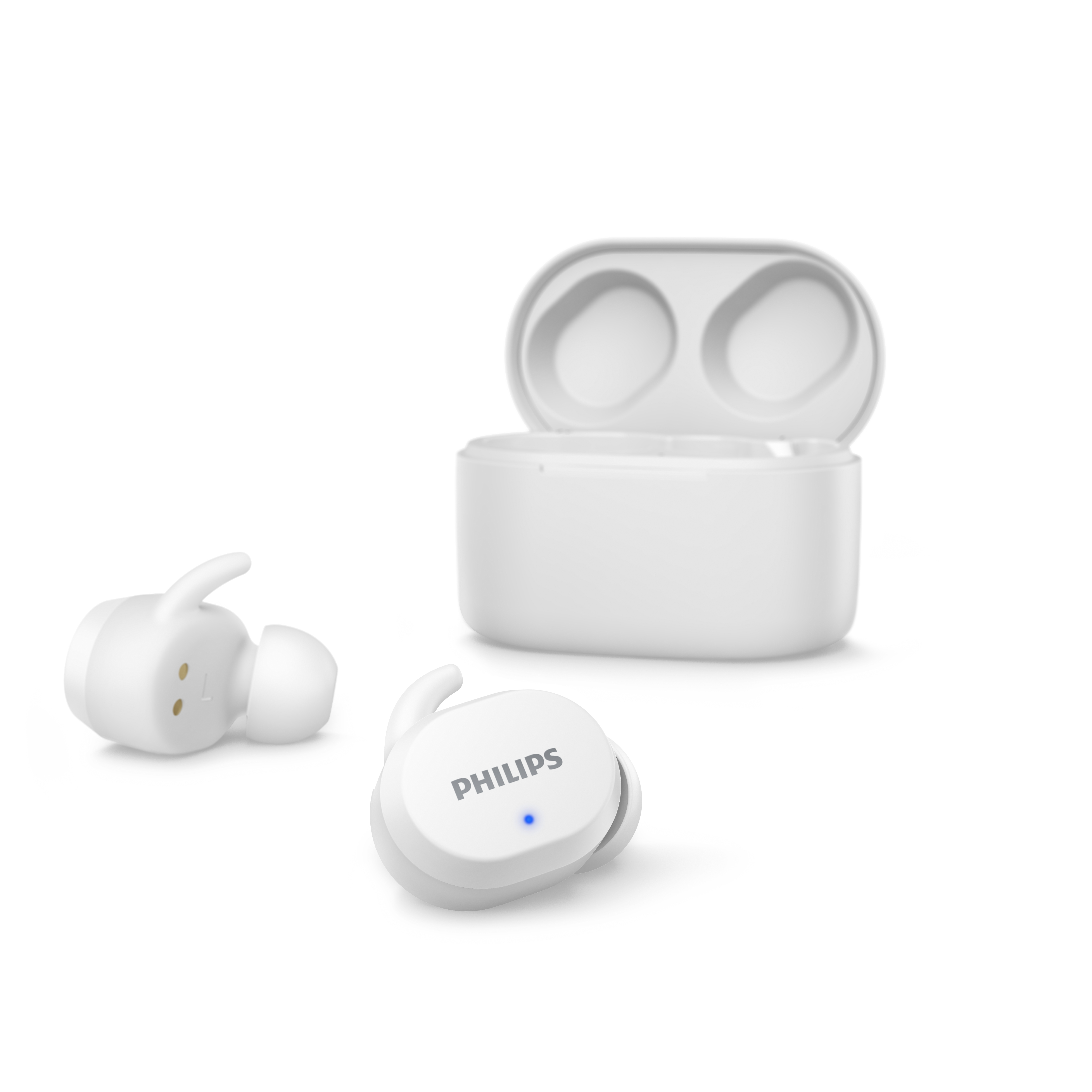 PHILIPS TAT3216WT/00, In-ear Kopfhörer Bluetooth Weiß