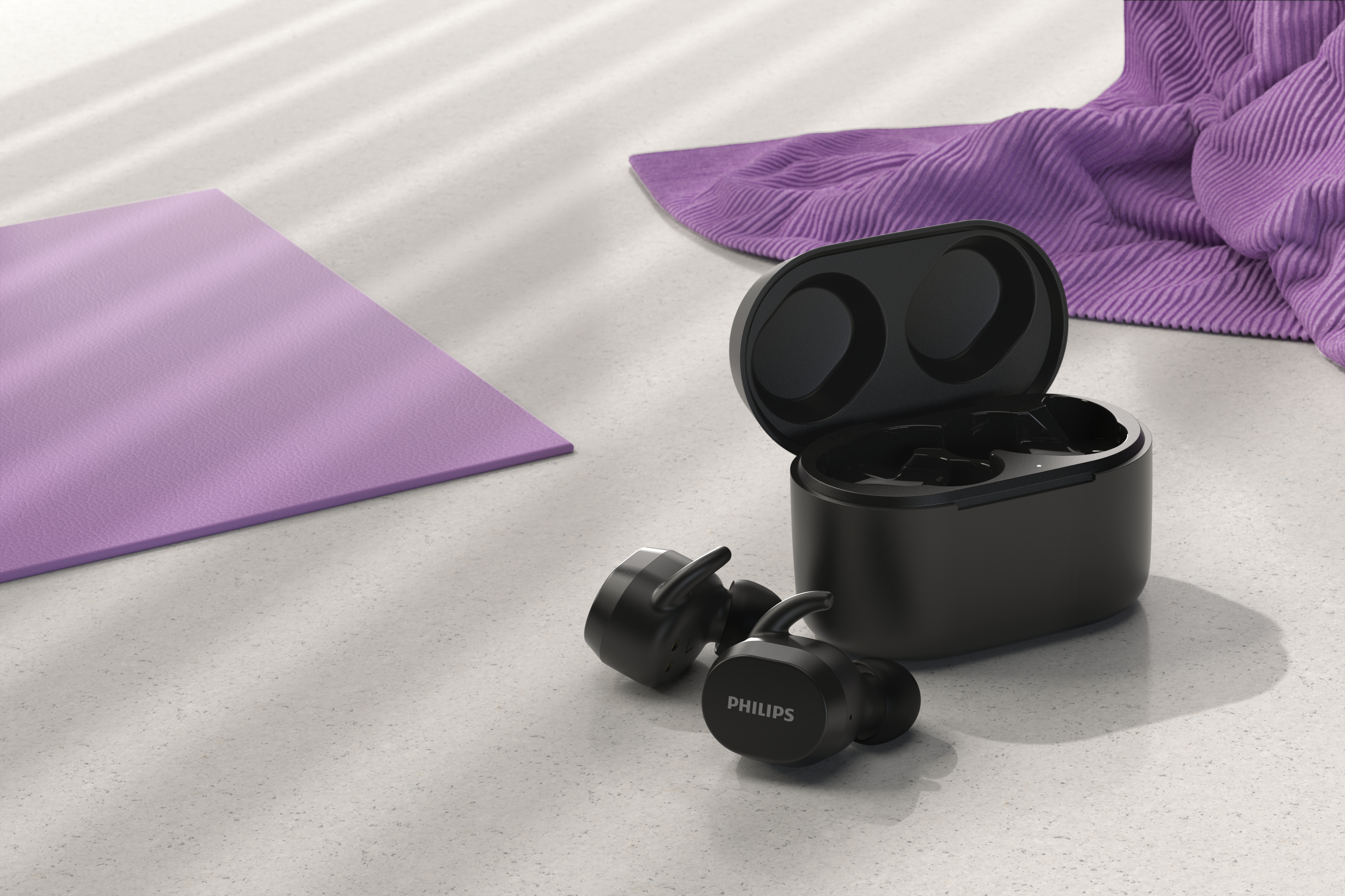 PHILIPS TAT3216BK/00, In-ear Kopfhörer Bluetooth Schwarz