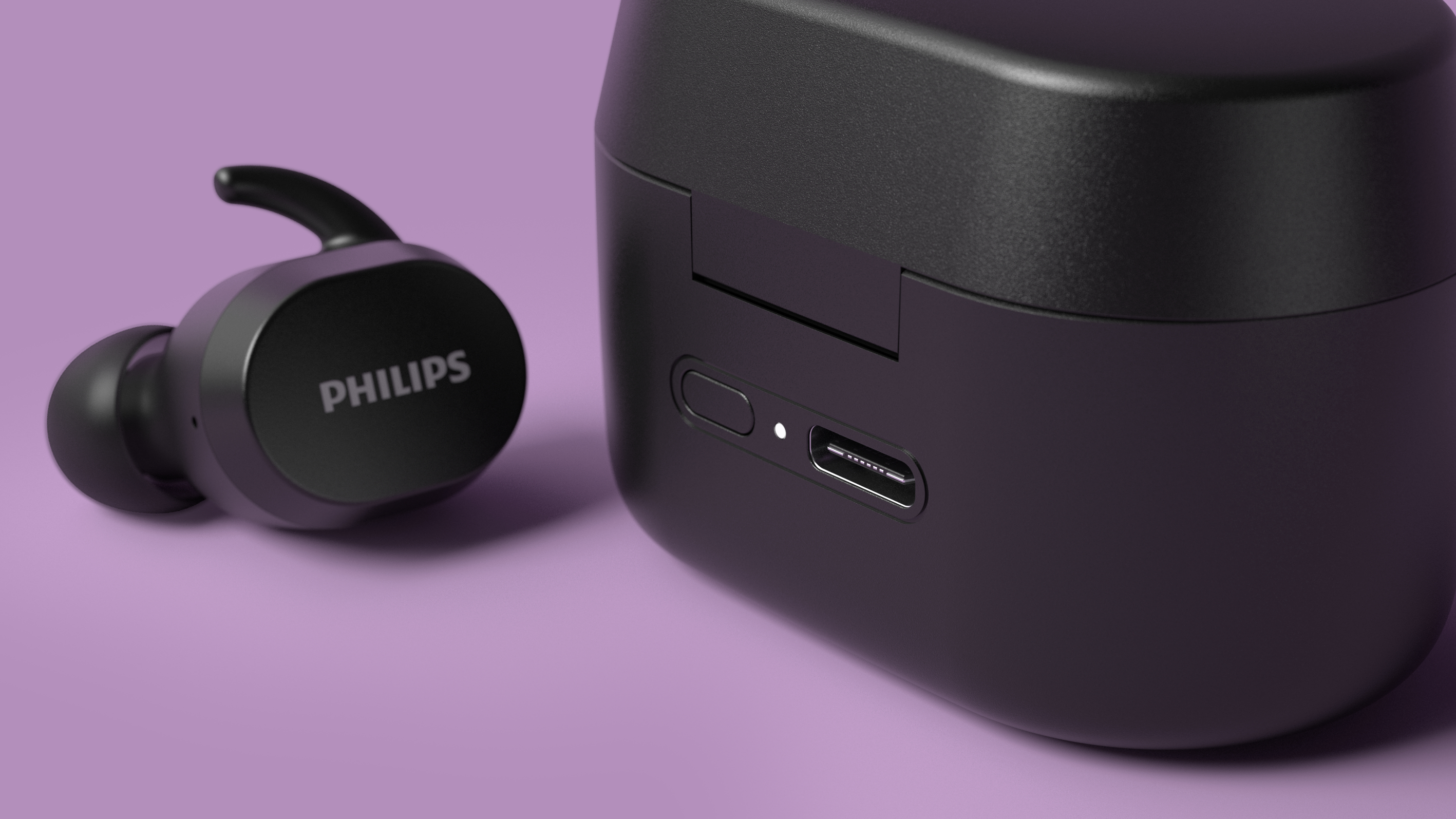 PHILIPS TAT3216BK/00, In-ear Kopfhörer Bluetooth Schwarz