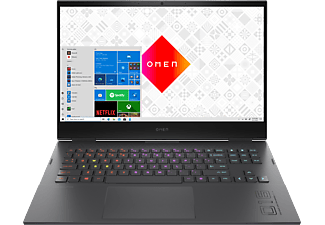 HP OMEN 16-c0644nz - Notebook videogiochi, 16.1 ", AMD Ryzen™ 7, 1 TB SSD, 16 GB RAM, NVIDIA GeForce RTX™ 3050 Ti (4 GB, GDDR6), Mica Silver