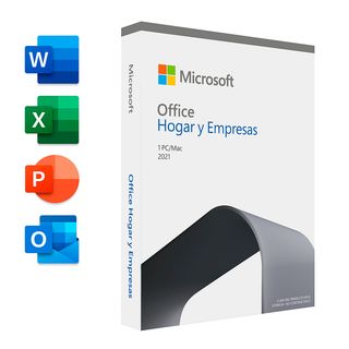 Software - Microsoft Office Hogar y Empresa 2021 (Formato Físico)