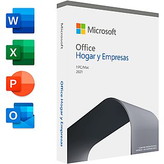 Software - Microsoft Office Hogar y Empresa 2021 (Formato Físico)