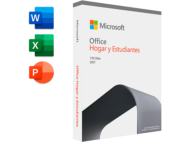 Software | Microsoft Office Hogar y Estudiantes 2021 (Formato Físico)