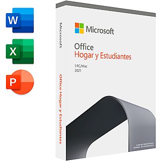 Software - Microsoft Office Hogar y Estudiantes 2021 (Formato Físico)