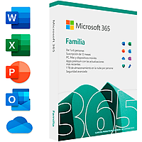 Software | Microsoft Office 365 Familia 1 año (Formato Físico)