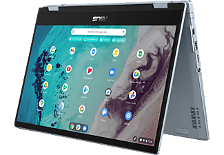 ASUS Chromebook Flip CX3 (CX3400FMA-E10024), Premium Chromebook mit 14 Zoll Display Touchscreen, Intel® Core™ i3 Prozessor, 8 GB RAM, 128 GB SSD, Intel® UHD-Grafik, Al Blau