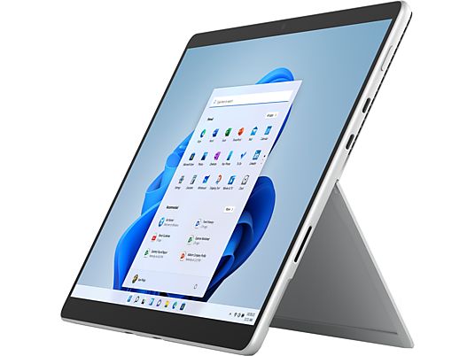 MICROSOFT Surface Pro 8 - Tablet (13 ", 256 GB SSD, Platin)