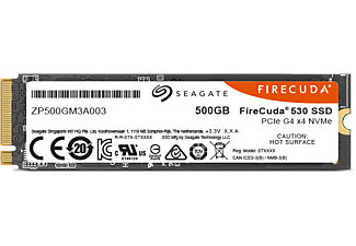 SEAGATE Firecuda 530 interne SSD 500 GB - Heatsink
