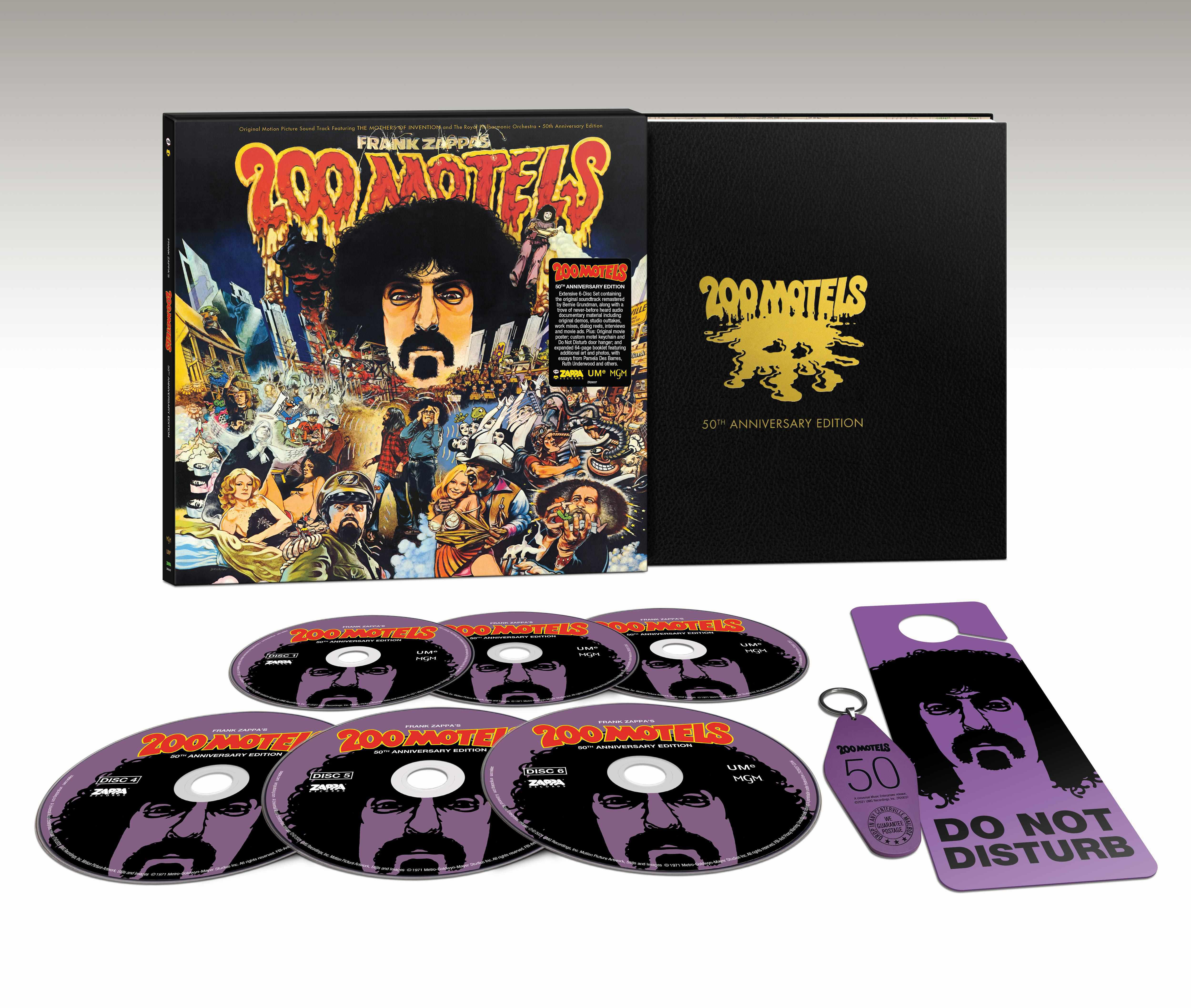 Frank (CD) Box) Motels 200 (Ltd.6CD Zappa - -