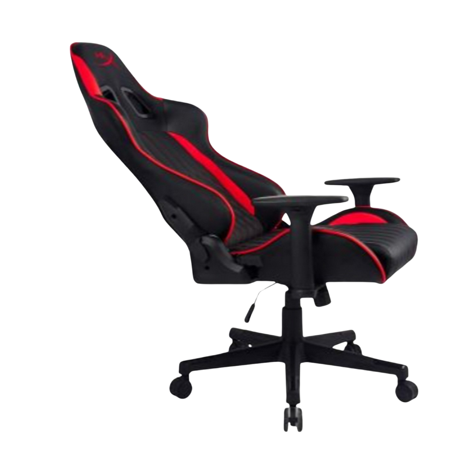 Silla gaming - HyperX Blast Core, Apoyabrazos 1D, Cojines de apoyo, Reclinación de mariposa, Negro/Rojo