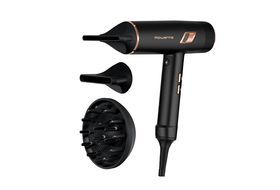 Secador de cabello Bamba IoniCare 6000 RockStar Ice Cecotec 1800W motor  digital con accesorios negro