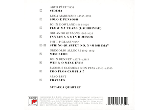 Attacca Quartet - Of All Joys  - (CD)
