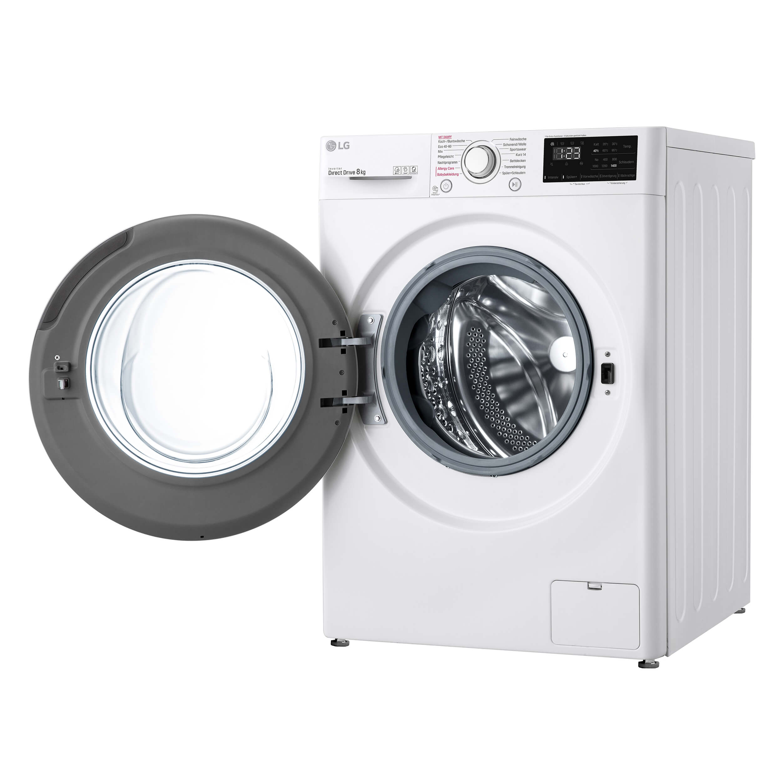 LG F14WM8LN0B Waschmaschine (8 kg, 1360 U/Min., B)