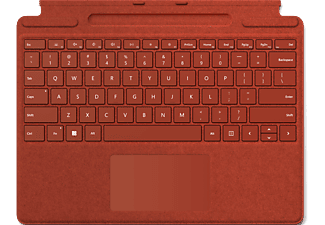 MICROSOFT Surface Pro Signature Keyboard - Tastiera (Rosso papavero)