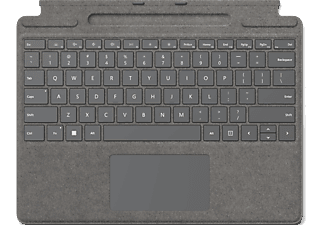 MICROSOFT Surface Pro Signature Keyboard - Clavier (Platine)