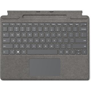 MICROSOFT Surface Pro Signature Keyboard - Tastatur (Platin)