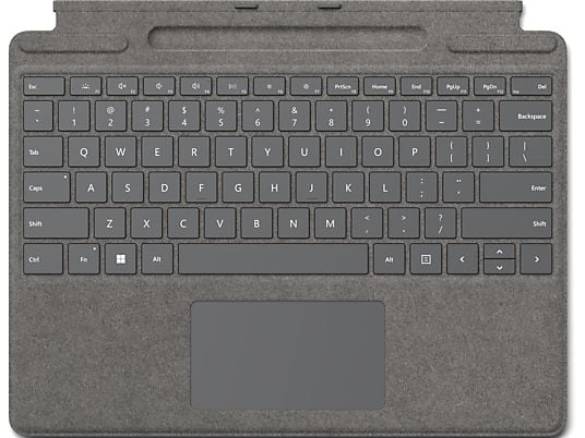 MICROSOFT Surface Pro Signature Keyboard - Tastiera (Platino)