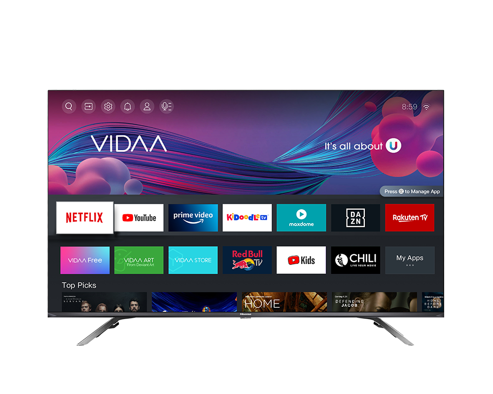 HISENSE 50E76GQ 50 Zoll Smart QLED TV