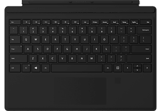 MICROSOFT Surface Pro Signature Keyboard with Fingerprint Reader - Tastatur (Schwarz)