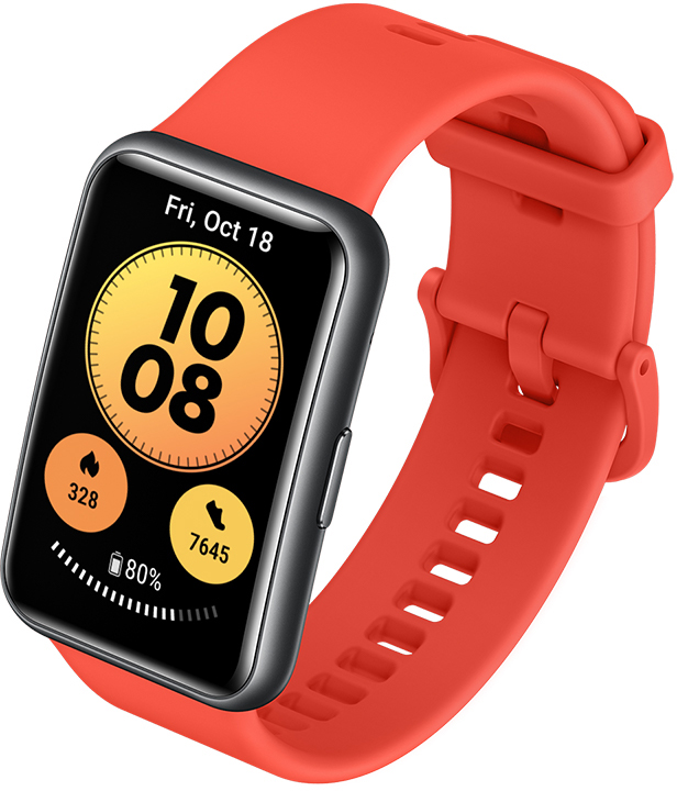 HUAWEI WATCH Fit New Pomelo Red
