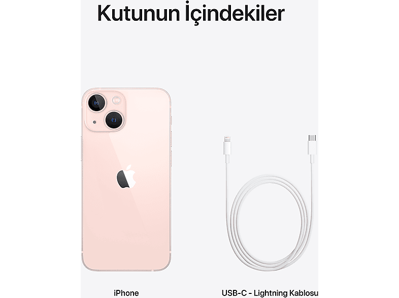 APPLE iPhone 13 Mini 256 GB Akıllı Telefon Pembe Fiyat & Özellik