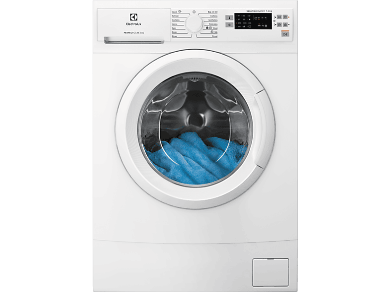 ELECTROLUX EW6SN526W PerfectCare keskeny elöltöltős mosógép, 6 kg, 1200 f/p.