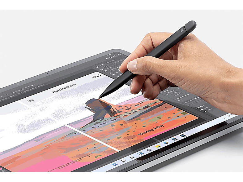 MICROSOFT Surface Slim Pen 2 Mattschwarz; Eingabestift — Foto 4 von 5