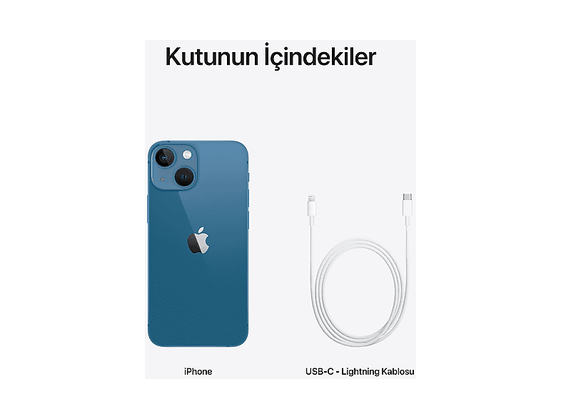 APPLE iPhone 13 Mini 256 GB Akıllı Telefon Mavi Fiyat & Özellik