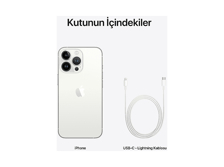 APPLE iPhone 13 Pro 128 GB Akıllı Telefon Silver MLVA3TU/A Fiyat